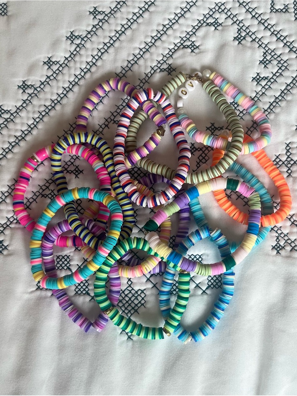 Aesthetic preppy coquette whimsical bracelets mystery pack of 2